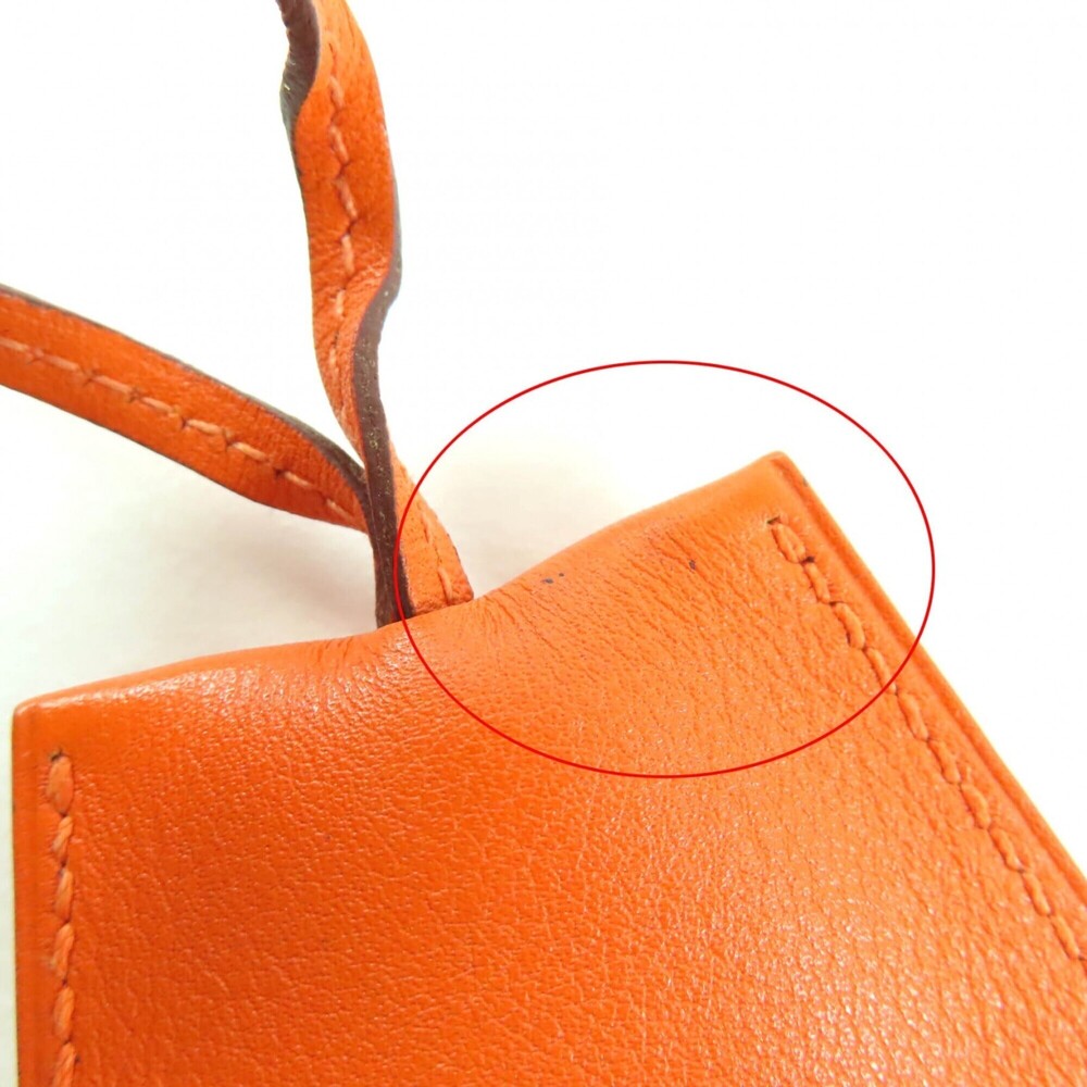 HERMES (Hermes) Margiela era, large clochette leather necklace with key ring,... - Picture 9 of 9